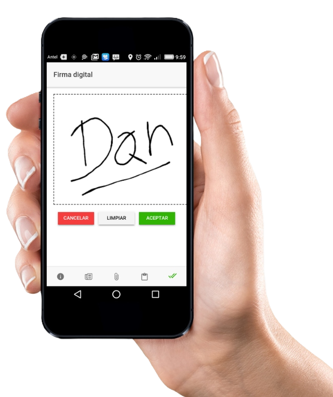 Firma Digital del Cliente